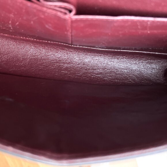 Authentic Chanel Double Flap Classic Medium Lambskin Black Shoulder Bag B0820 - Picture 16 of 16